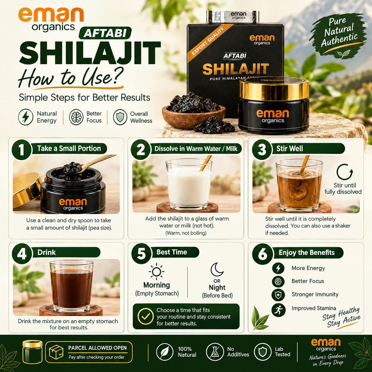 Aftaabi Shilajit 20 Gram